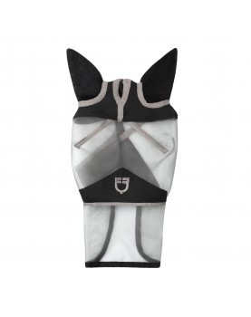 Full face fly mask with logo Equestro UV Protective