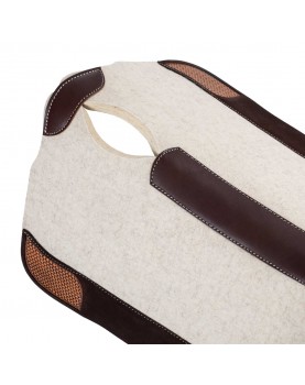 Tapis de selle en feutre western