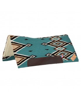 Tapis de selle western anatomique en laine...