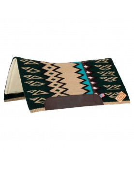 Tapis de selle western anatomique en laine...
