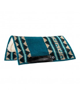 Tapis western court de Show Burioni 100% laine