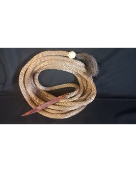 Nylon braids in horsehair and rawhide