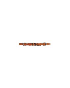 Alliance en cuir naturel bicolore Lakota