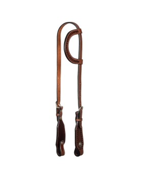 ONE EAR WESTERN BRIDLE WITH BRAIDED