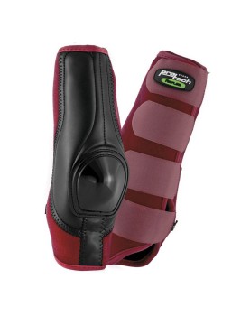 Airflow Pro-Tech Dynamic Protective Skid Boots Burgundy