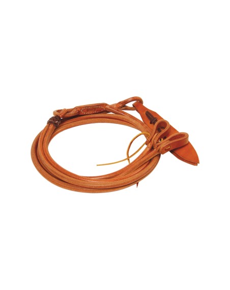 Romal Pool's reins made of high-quality tubular leather