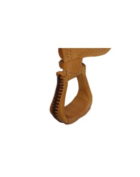 Custom Equiflex twisted stirrups