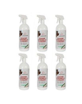 Citronella and geranium lotion (1 L) (Box 6 pcs)