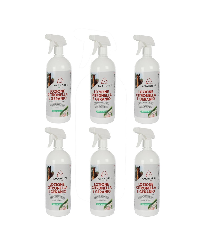 Citronella and geranium lotion (1 L) (Box 6 pcs)