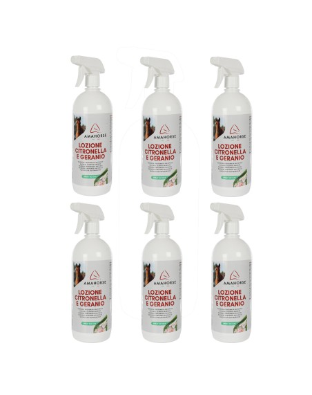 Citronella and geranium lotion (1 L) (Box 6 pcs)