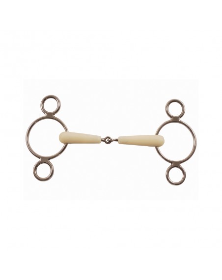 2 Ring Jointed Mouth Gag Happy Mouth