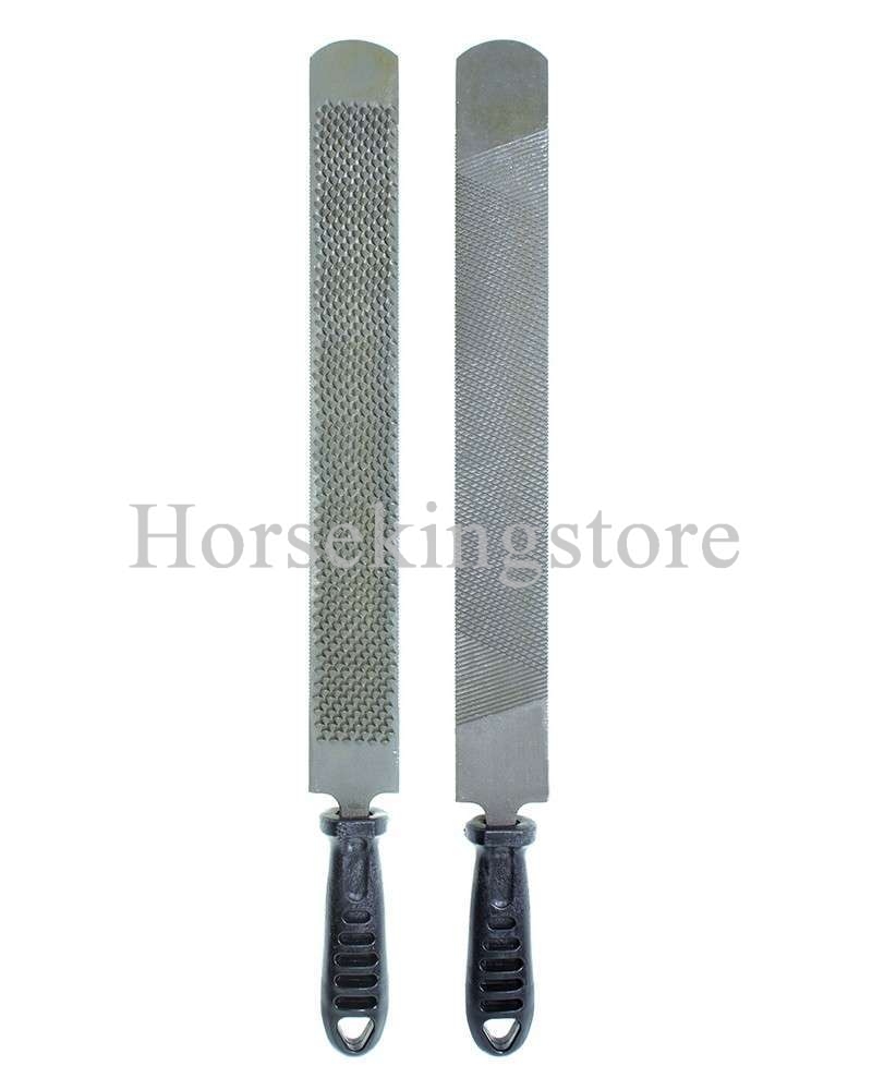 Hoof rasp with handle