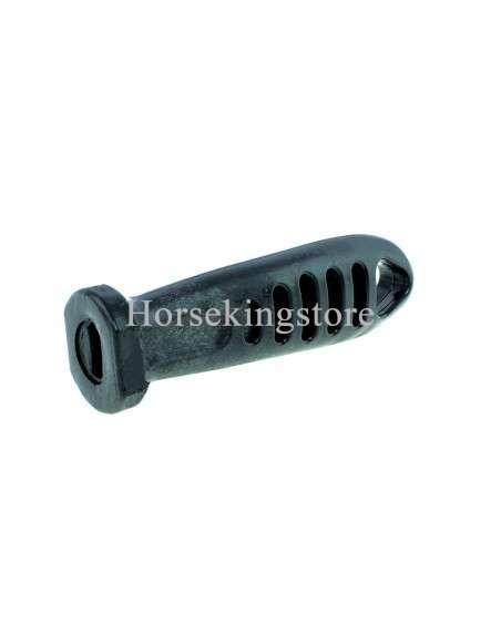 Plastic handle for hoof rasp