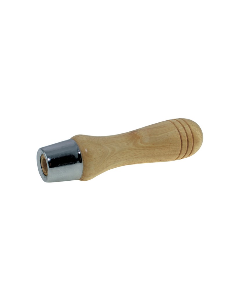 Wooden handle for hoof rasp