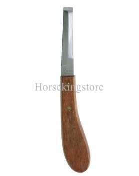 Hoof knife with double edge