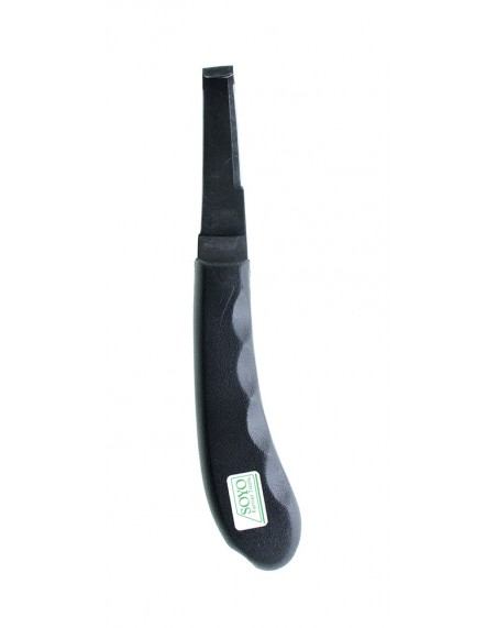 Hoof knife with double edge