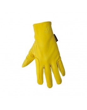 Riding gloves made of leather