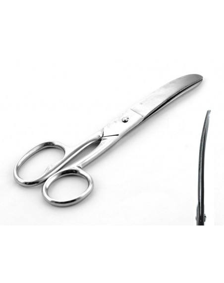 Scissors with curved blade Stainless steel.