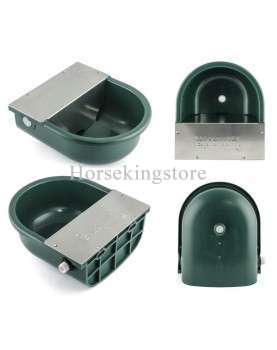 Constant water level drinking bowl with float
