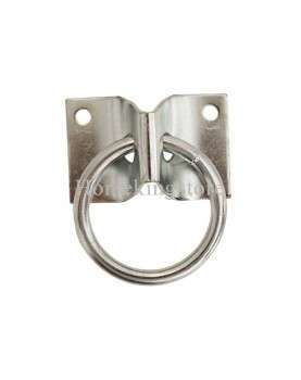 Stamped steel plate cross tie ring
