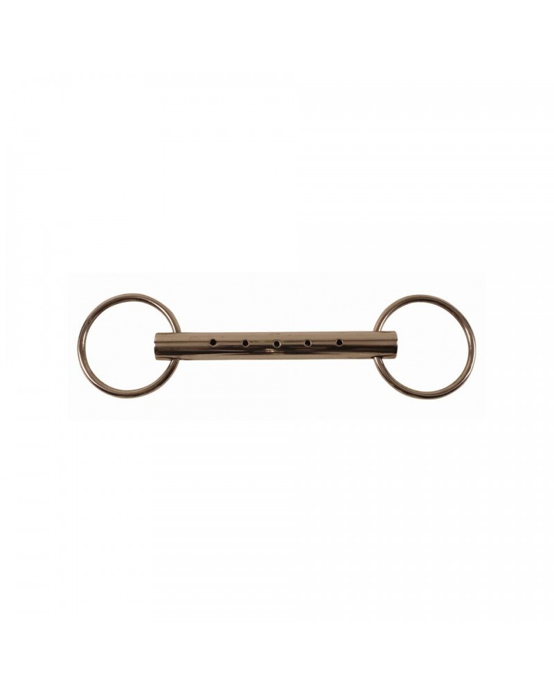 Unjointed snaffle bit stainless steel 21 x 65 mm Unjointed snaffle bit stainless steel 21 x 65 mm