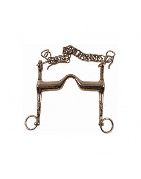 Unjointed hollow mouth weymouth bit 16 mm x 60 mm