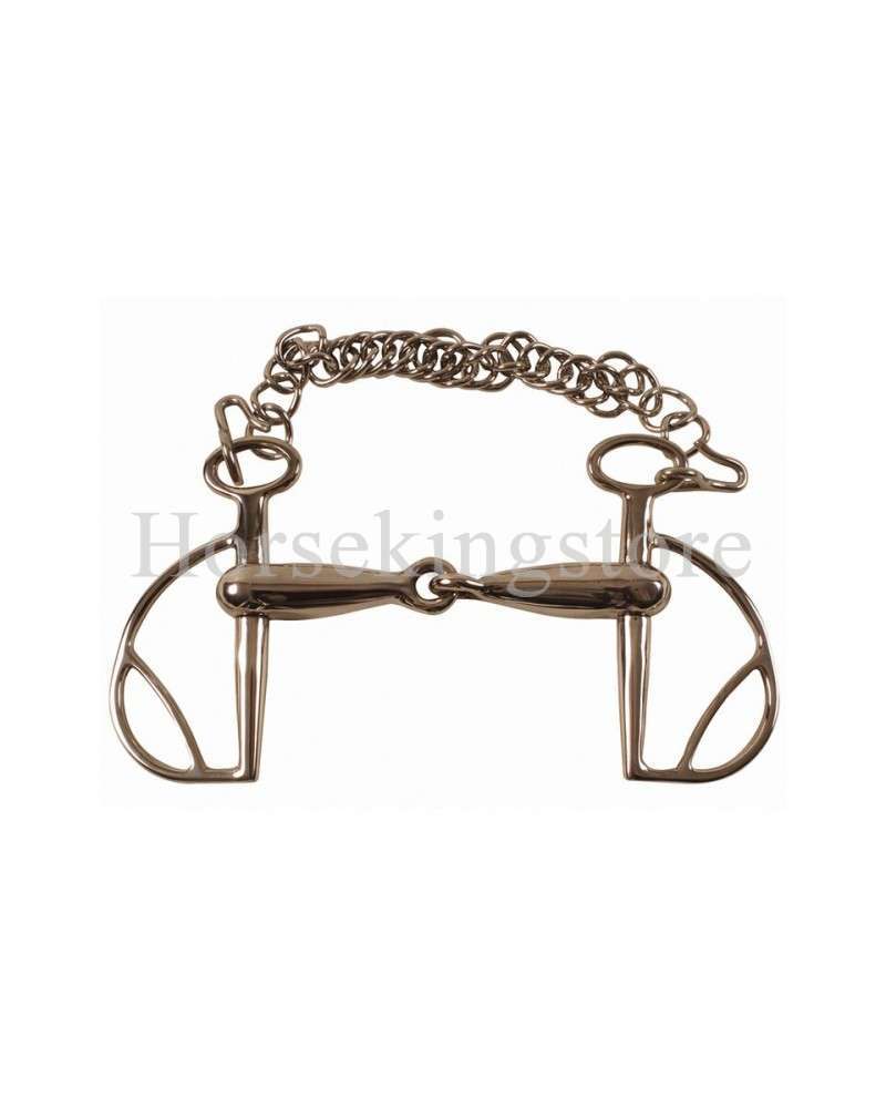 Hollow mouth dee kimberwick bit 21 mm Hollow mouth dee kimberwick bit 21 mm
