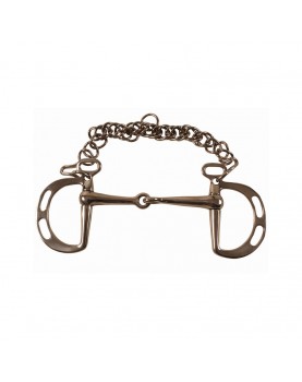 Hollow mouth kimberwick bit 13 mm
