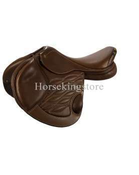 EVENTING SADDLE DOUBLE SOFTY LEATHER ACAVALLO
