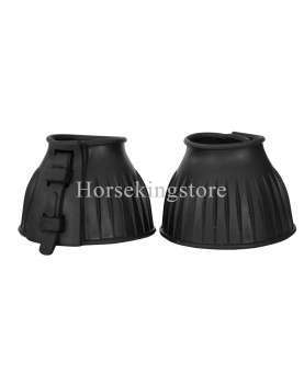 Rubber Bell Boots with strap closure
