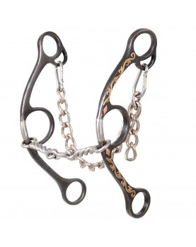 Diamond Long Shank TWISTED WIRE DOGBONE SHERRY CERVI