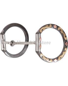 Diamond Dee Ring SMOOTH SNAFFLE SHERRY CERVI