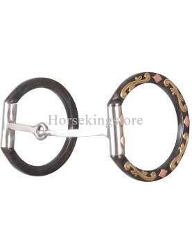 Diamond Dee Ring SQUARE SNAFFLE SHERRY CERVI