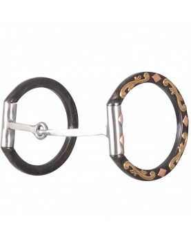 Diamond Dee Ring SQUARE SNAFFLE SHERRY CERVI
