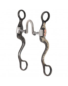 Professional Series 8" Cavalry Cheek PORTED TWISTED WIRE