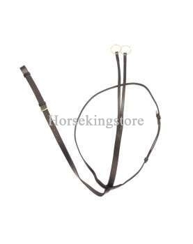 Leather running martingale