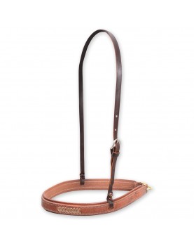 Rawhide Laced Leather Noseband Martin Saddlery