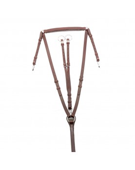 Italien leather hunting breastplate