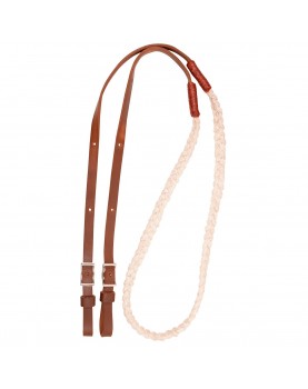 HAND BRAIDED NYLON BARREL REIN Martin Saddlery