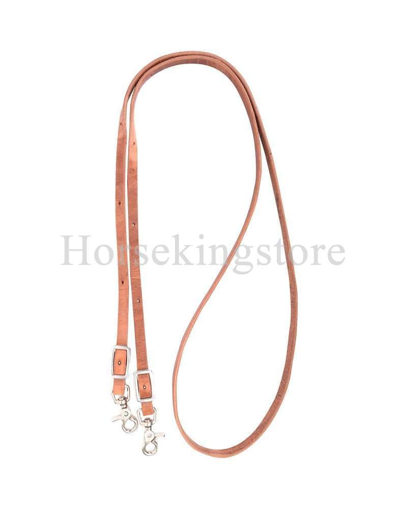 5/8" HARNESS ROPING REIN Natural Martin Saddlery