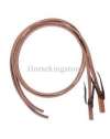 5/8" Doubled & Stitched Harness Split Rein Martin Saddlery