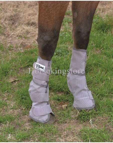 CRUSADER LEG GUARD Cashel Grey