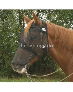QUIET RIDE FLY MASK - LONG NOSE Cashel