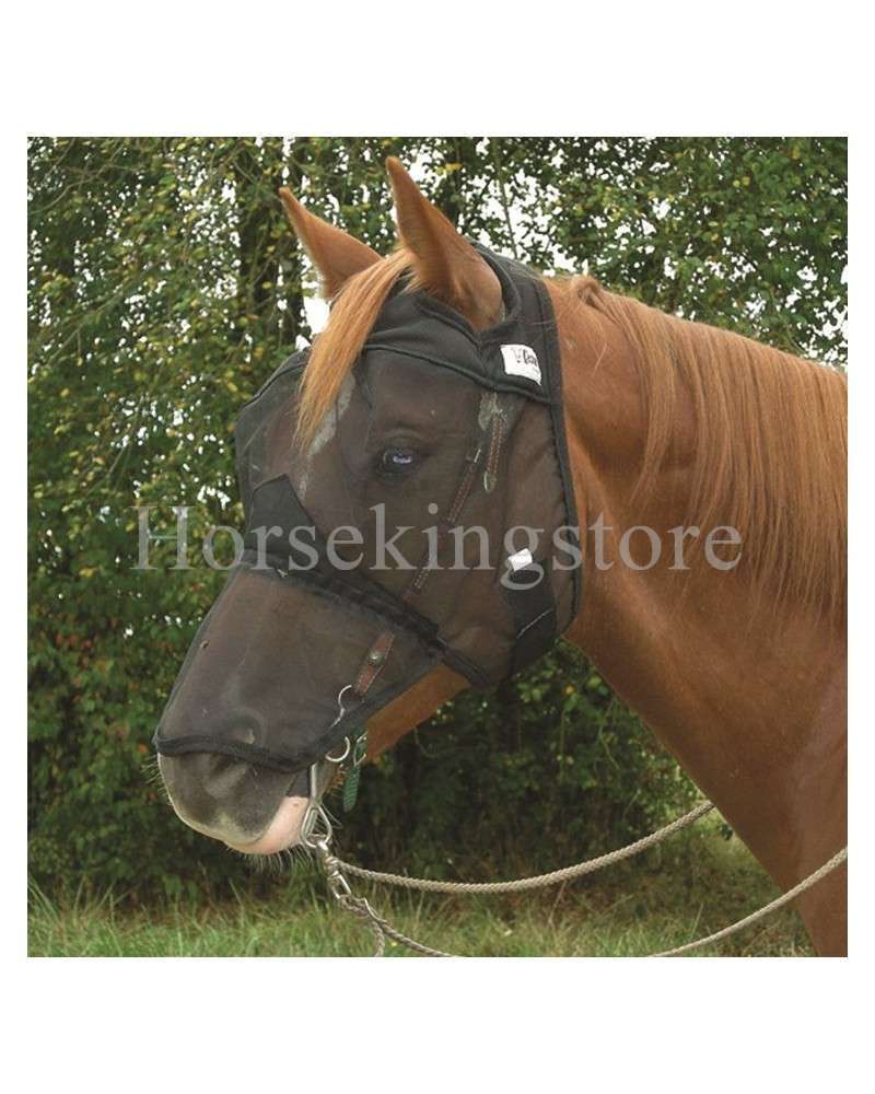 QUIET RIDE FLY MASK - LONG NOSE Cashel