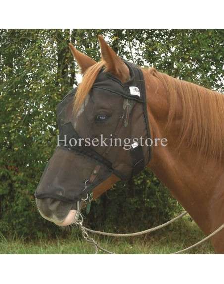 QUIET RIDE FLY MASK - LONG NOSE Cashel