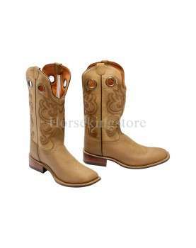 Western Boots tone-on-tone Pool's Unisex