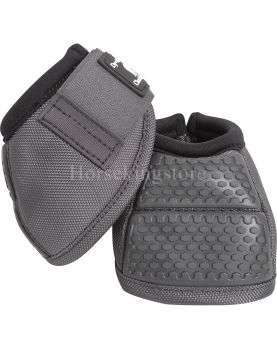 FLEXION No Turn Bell Boots Classic Equine Charcoal