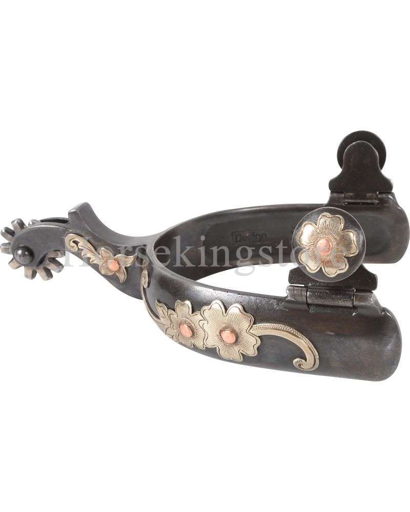 Large Flower Series 1" Band Classic Equine SPUR