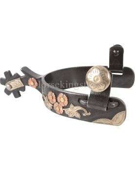 Womens Flower Series 1" Band Classic Equine SPUR