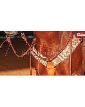 Collier de chasse en Mohair/Alpaca Martin Saddlery 7.5 cm
